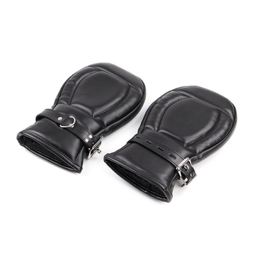 Adult BDSM Gloves / PU Leather Soft Handcuffs / Dog Paw Mittens for Sex Game - EVE's SECRETS